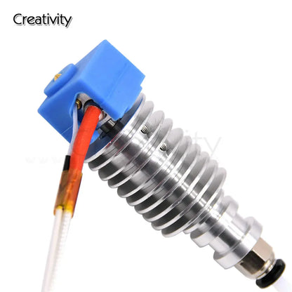 2PCS V5 J-Head Hotend Kit E-3D Bowden Extruder V5 Heater Block 12/24V for I3 Mega/Chiron 3D Printer Parts VS V6 Hotend