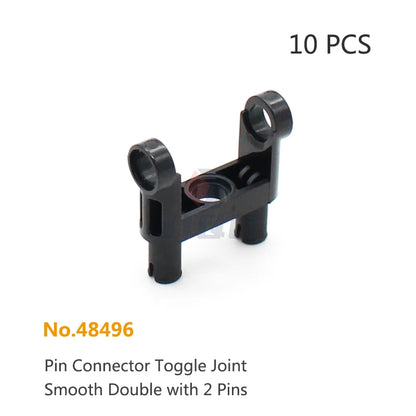 Technical Driving Ring Universal Joint Axle and Pin Connector with Holes Blocks MOC High-Tech Building Bricks Toy Replace Parts
