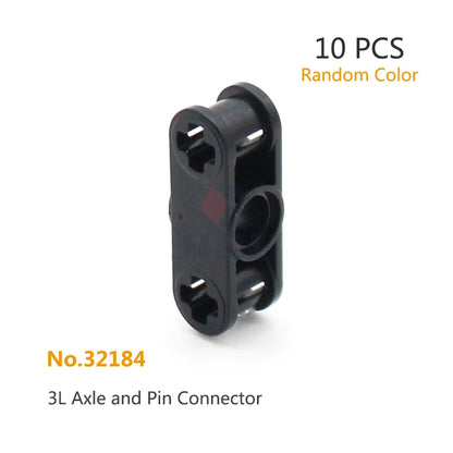 Technical Driving Ring Universal Joint Axle and Pin Connector with Holes Blocks MOC High-Tech Building Bricks Toy Replace Parts