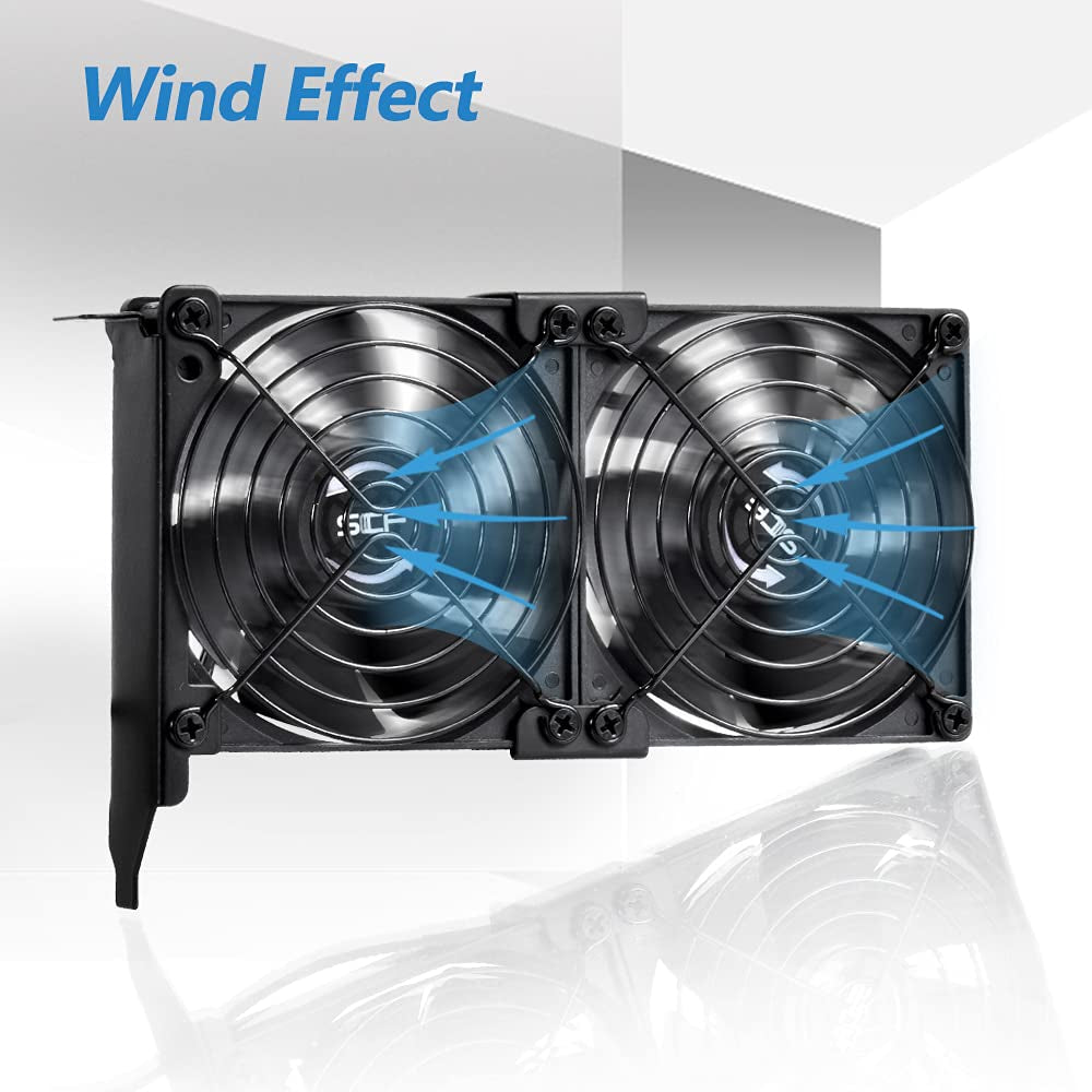 Dual 92Mm Graphic Card Fans, Graphics Card Cooler VGA Cooler