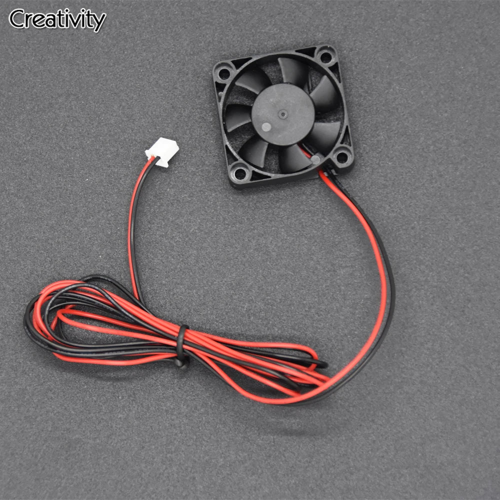 3D Printer Fan 4010 Fan 24V Black Plastic Extruder Cooling Fan for Ender3 V2 Ender3 / Ender3Pro CR10 3D Printer Accessories