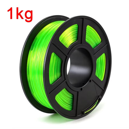 Transparent Red PETG 3D Printer Filament - 1.75MM, Available in 250G, 500G, and 1Kg for 3D Printing Applications