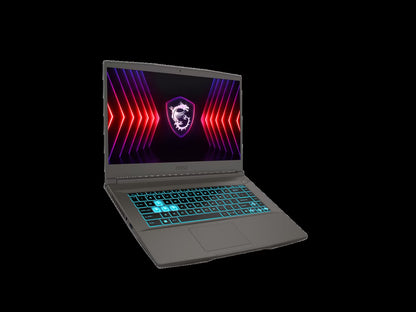 (New without Box)  Thin 15.6 Inch FHD 144Hz Gaming Laptop AMD Ryzen 5 7535HS NVIDIA Geforce RTX 4060 - 16GB DDR5 512GB SSD Gray (2025)