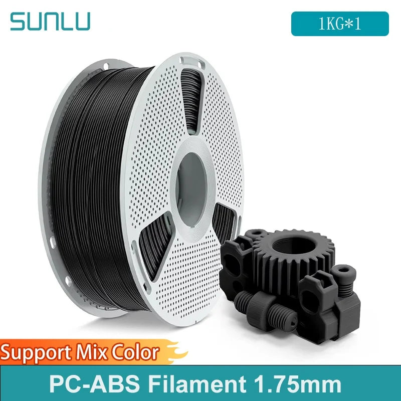 1KG PC-ABS Filament , PC & ABS Hybrid 3D Filament 1.75Mm 1KG Spool(2.2Lbs) for Industrial Parts&3D Printer