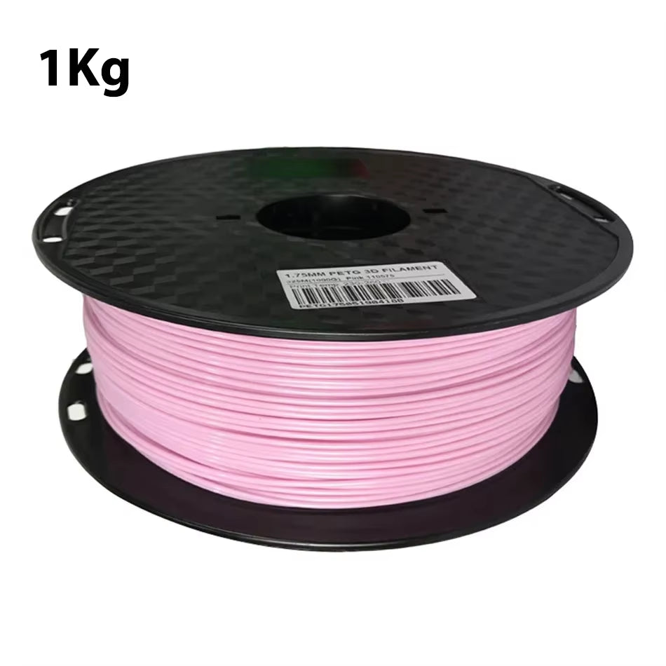 Transparent Red PETG 3D Printer Filament - 1.75MM, Available in 250G, 500G, and 1Kg for 3D Printing Applications