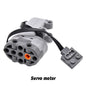 High-Tech Power Function Extension Wire Servo Train Motor IR Remote Control Receiver Battery Box Parts for DIY Car Truck