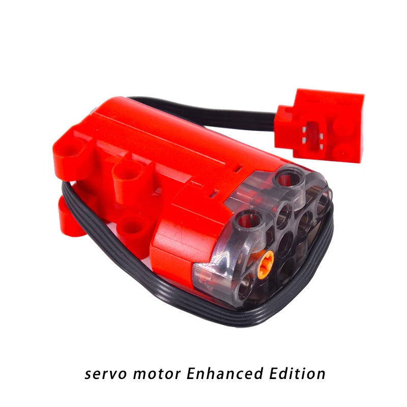 High-Tech Power Function Extension Wire Servo Train Motor IR Remote Control Receiver Battery Box Parts for DIY Car Truck