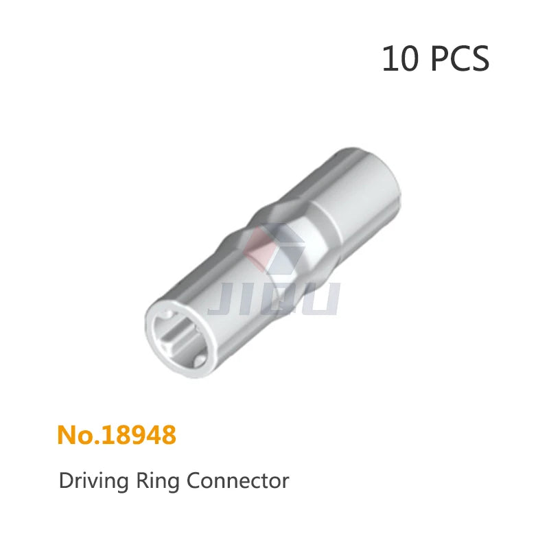 Technical Driving Ring Universal Joint Axle and Pin Connector with Holes Blocks MOC High-Tech Building Bricks Toy Replace Parts
